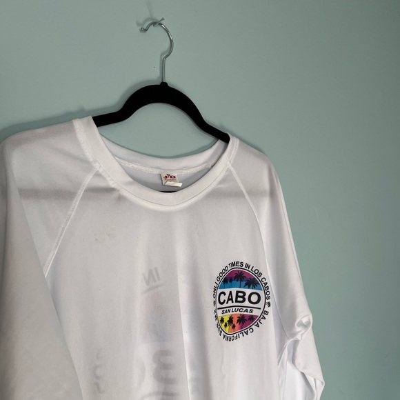Cabo San Lucas Novelty Tee Souvenir T-Shirt Men’s XL Logo Design Front and Back - Picture 2 of 4